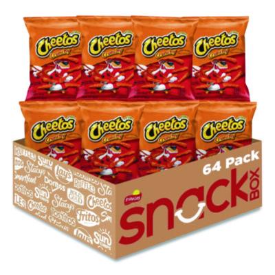 CEOFRI44368 Crunchy Cheese Flavored Snacks, Flamin' Hot, 2 Oz Bag, 64/carton