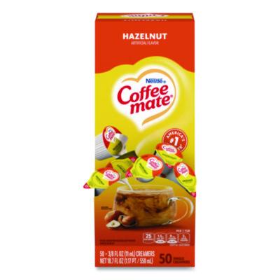 NES35180BX Liquid Coffee Creamer, Hazelnut, 0.38 Oz Mini Cups, 50/box NESTLE