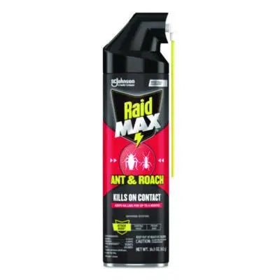 SJN345742 Ant/Roach Killer, 14.5 oz Aerosol Spray, Unscented, 6/Carton SC JOHNSON