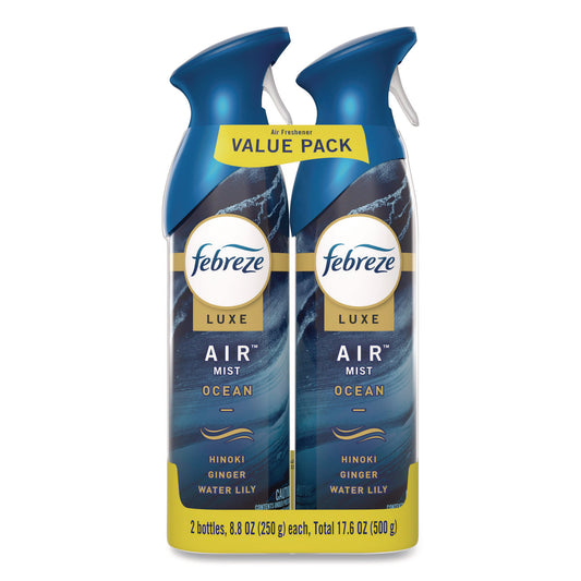 PGC17345 AIR, Ocean, 8.8 oz Aerosol Spray, 2/Pack, 3 Packs/Carton
