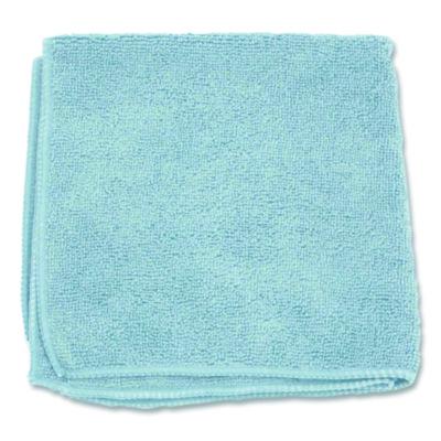 BWK12BLUCLOTH Microfiber Cleaning Cloths, 12 x 12, Blue, 12/Pack BOARDWALK