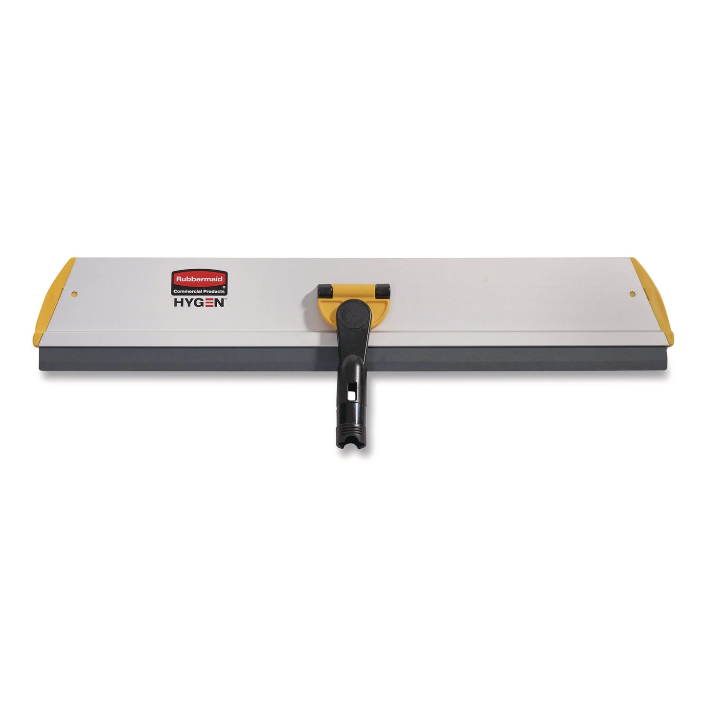 RCPQ570 Hygen Quick Connect S-S Frame, Squeegee, 24w X 4 1/2d, Aluminum, Yellow