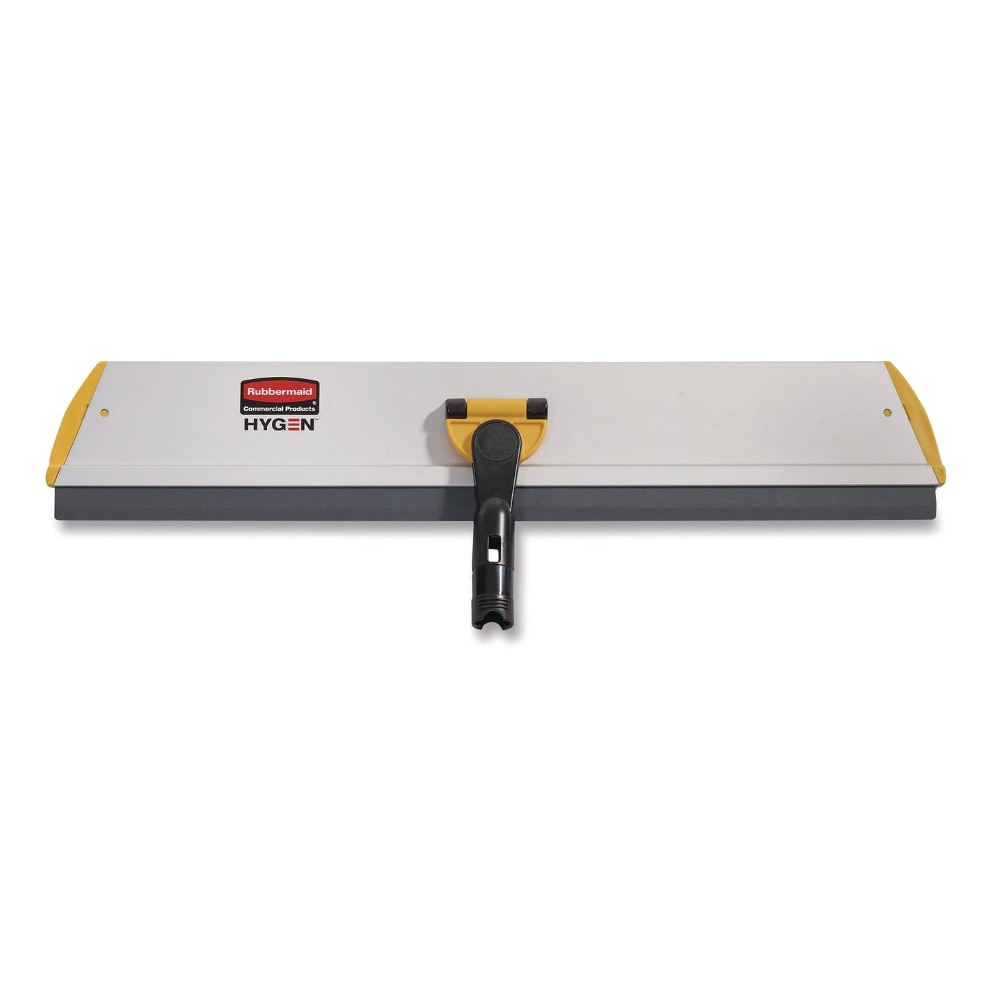 RCPQ570 Hygen Quick Connect S-S Frame, Squeegee, 24w X 4 1/2d, Aluminum, Yellow RUBBERMAID COMMERCIAL PROD.