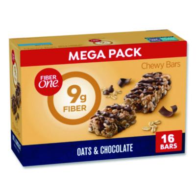 GNM14562 Chewy Bars, Oats And Chocolate, 1.4 Oz, 16/box GENERAL MILLS