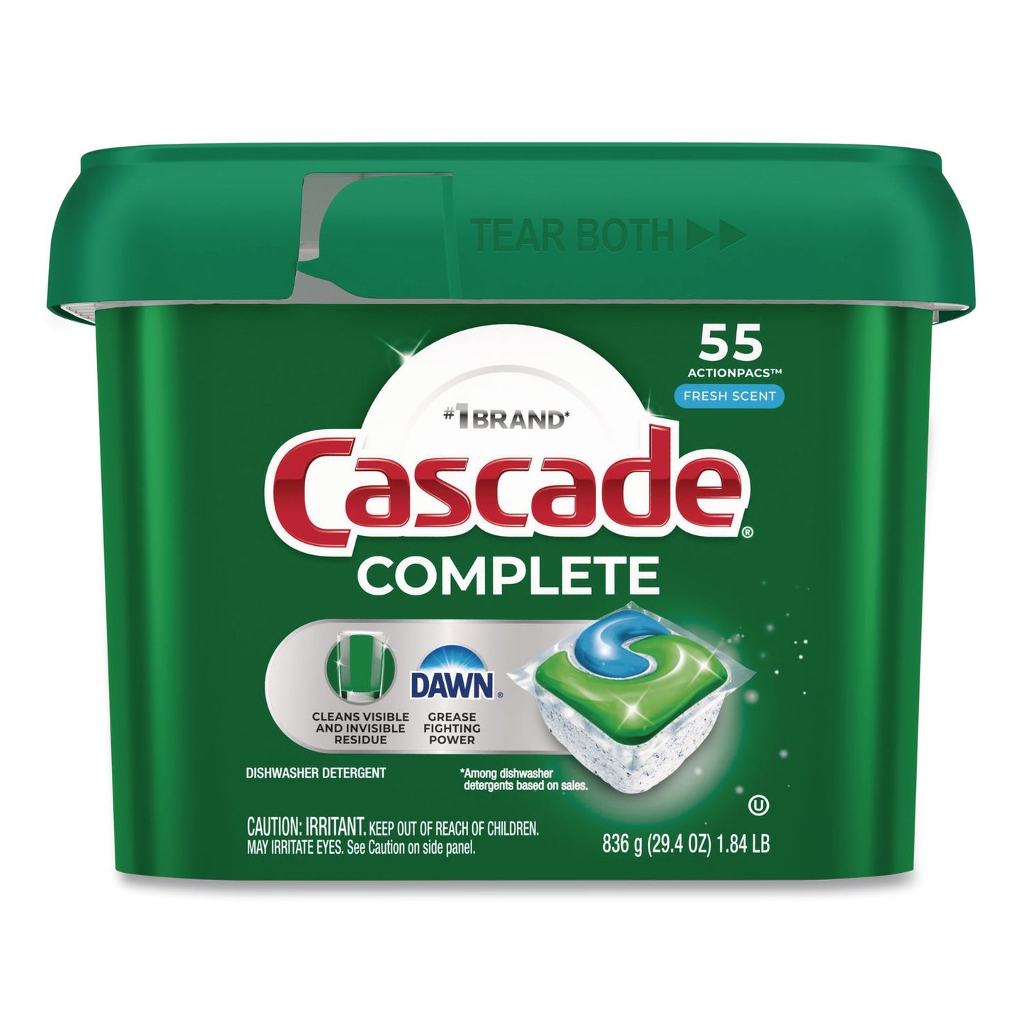 PGC97720 Complete ActionPacs, Fresh Scent, 55/Pack Cascade