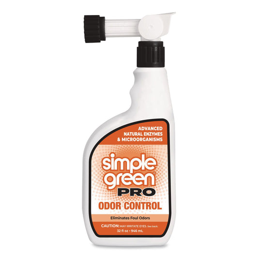 SMP0705032 Pro Odor Control, Herbal, 32 oz Hose-End Spray Bottle, 6/Carton