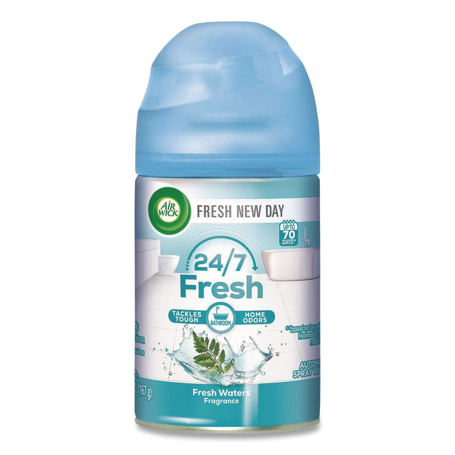 RAC79553EA Freshmatic Ultra Automatic Spray Refill, Fresh Waters, 5.89 Oz Aerosol Spray Air Wick