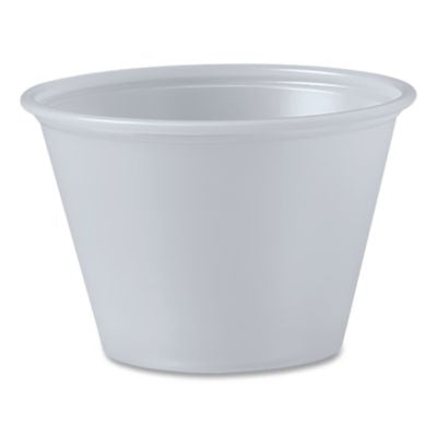 SCCP250N Portion Containers, 2.5 oz, Plastic, Translucent, 2,500/Carton DART