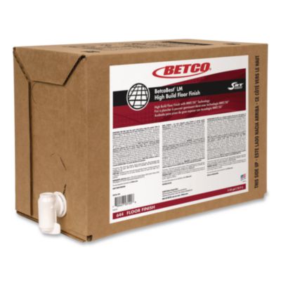BET644B500 BetcoBest LM Floor Finish with SRT, 5 gal Bag in Box
