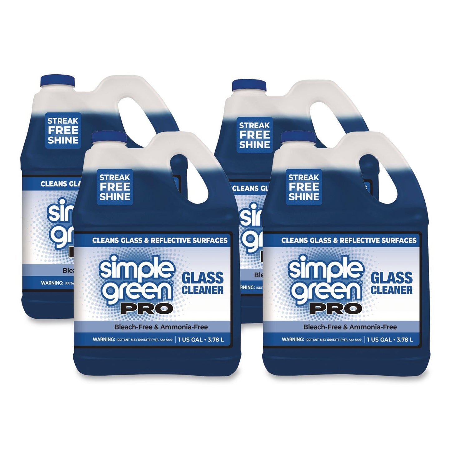 SMP1101128 Pro Glass Cleaner, 1 gal Bottle, 4/Carton Simple Green