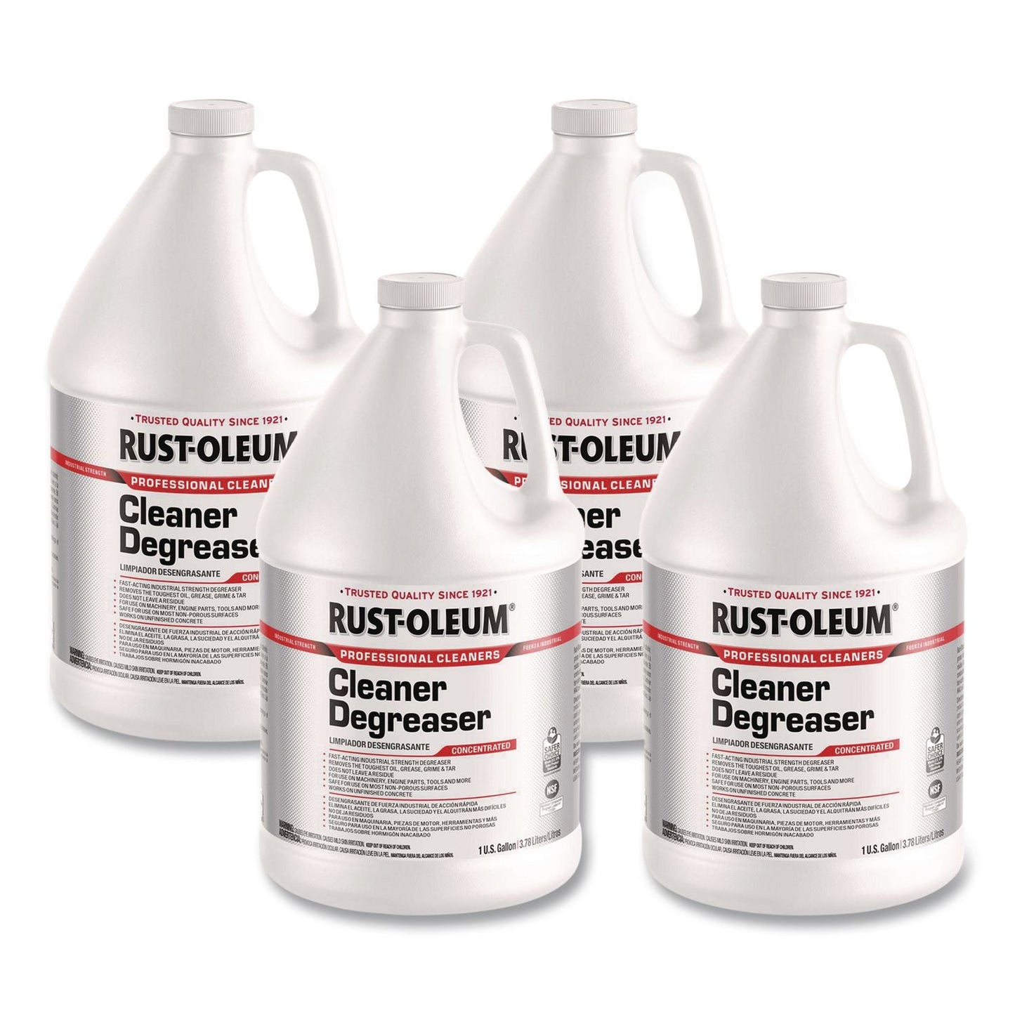 RST352261 Professional Cleaner Degreaser Concentrated, 1 gal Bottle, 4/Carton Rust-Oleum
