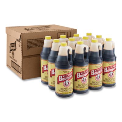 CLO05102CT Browning and Seasoning Sauce, Savory, 32 oz Bottle, 12/Carton