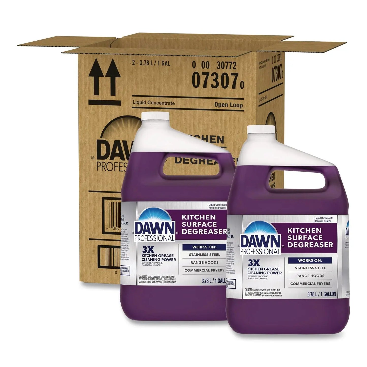 PGC07307 Kitchen Surface Degreaser, Fresh Scent, 1 gal Bottle, 2/Carton Dawn Professional