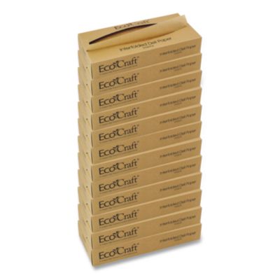 BGC016012 Ecocraft Interfolded Soy Wax Deli Sheets, 12 X 10.75, 500/box, 12 Boxes/carton BAGCRAFT