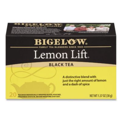 BTC10342 Lemon Lift Black Tea, 28/box BIGELOW TEA CO.