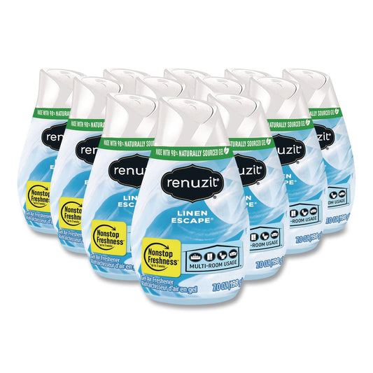 AMY63111CT Adjustables Air Fresheners, Linen Escape, 7 oz Cone, 12/Carton