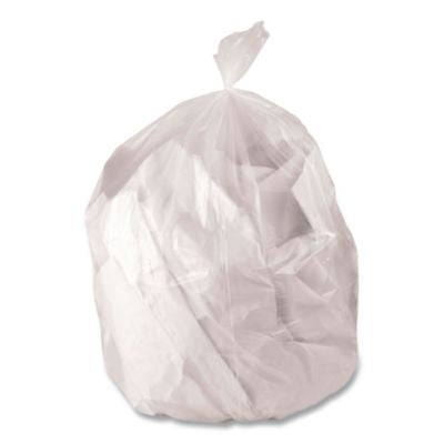 HERL6844ACER1 Linear Low-Density Can Liners, 33 gal, 1.5 mil, 34 x 44, Clear, 100/Carton HERITAGE