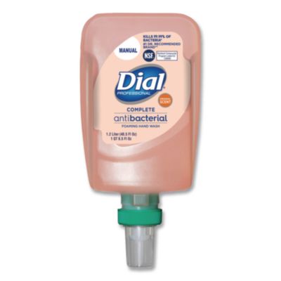 DIA16670EA Antibacterial Foaming Hand Wash Refill for FIT Manual Dispenser, Original Scent, 1.2 L DIAL PROFESSIONAL