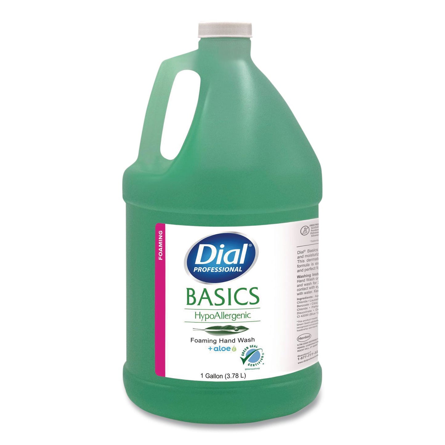 DIA1700035438 Basics Hypoallergenic Foaming Hand Soap Refill, Floral, 1 gal Refill Bottle