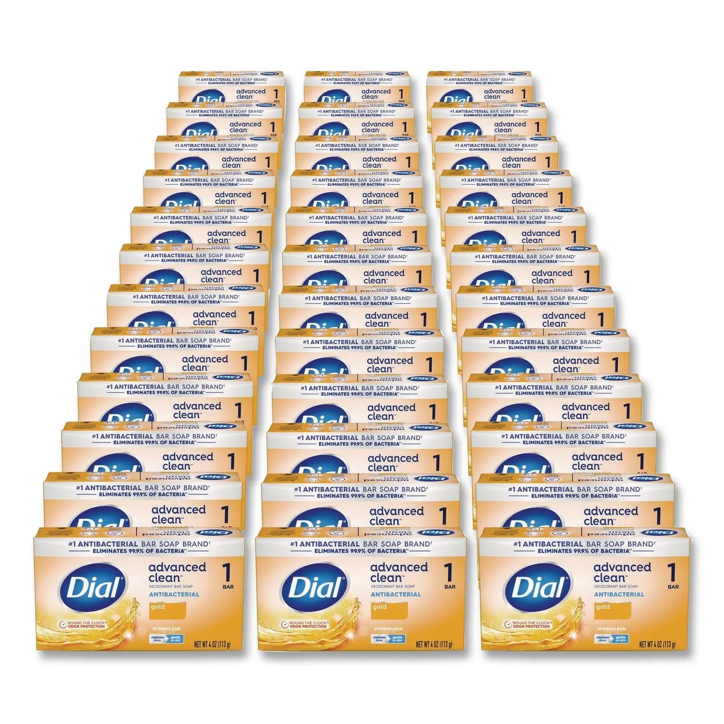 DIA92617 Deodorant Bar Soap, Iconic Dial Gold Fragrance, 4 oz, 36/Carton Dial