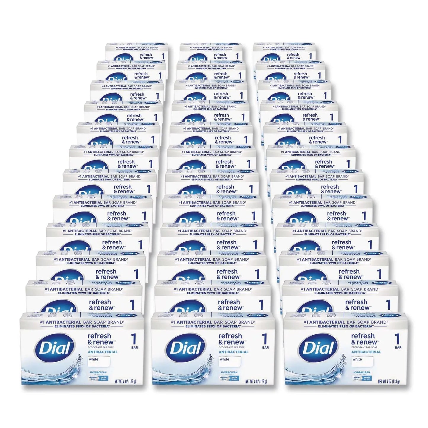 DIA92633 Deodorant Bar Soap, Iconic Dial Soap Scent, 4 oz, 36/Carton Dial