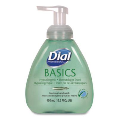 DIA98609EA Basics Hypoallergenic Foaming Hand Wash, Honeysuckle Scent, 15.2 oz