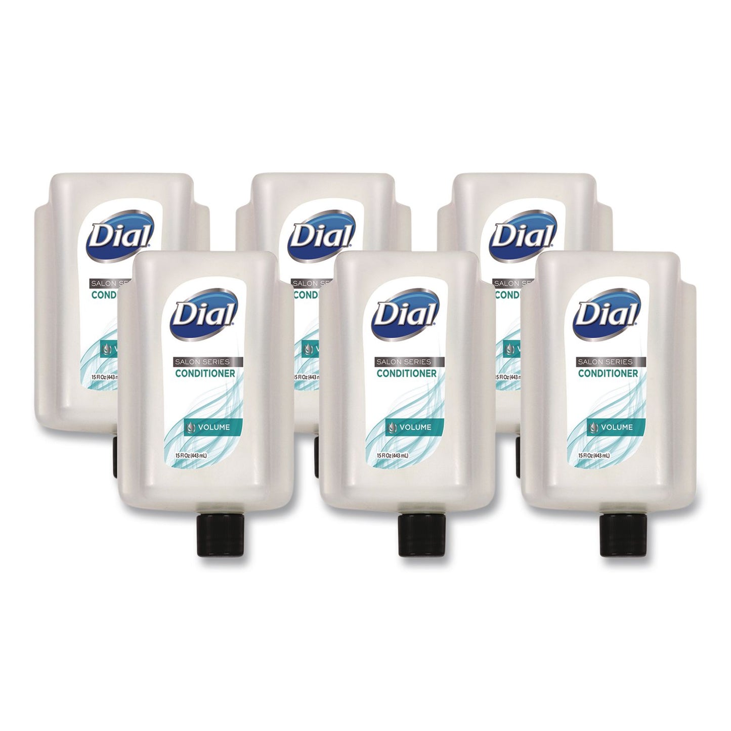 DIA98960 Salon Series Conditioner Refill for Versa Dispenser, Floral Scent, 15 oz, 6/Carton Dial Professional