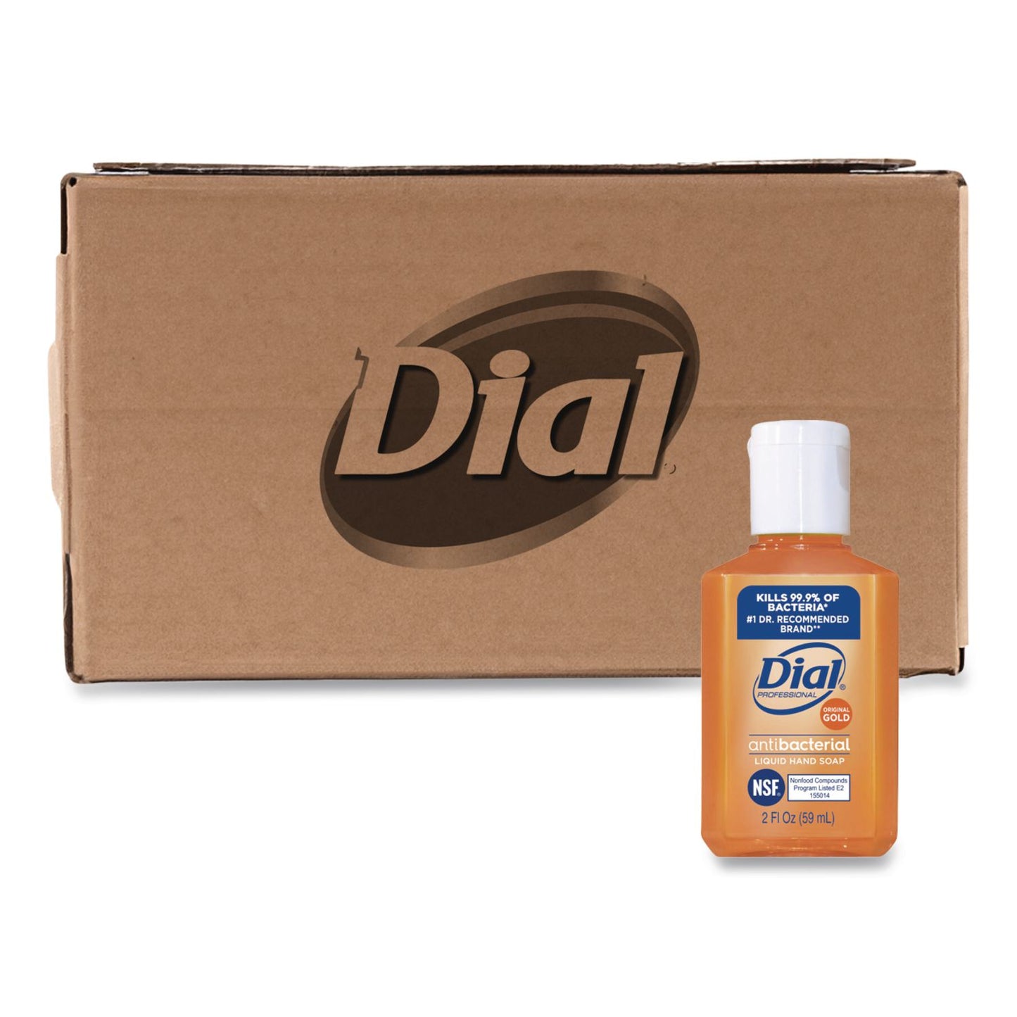 DIA32966 Gold Antibacterial Liquid Hand Soap, 2 oz, 144/Carton