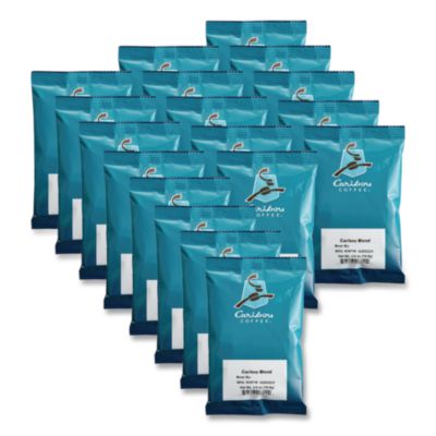 CCF008710 Caribou Blend Ground Coffee, 2.5 Oz, 18/carton CARIBOU COFFEE COMPANY