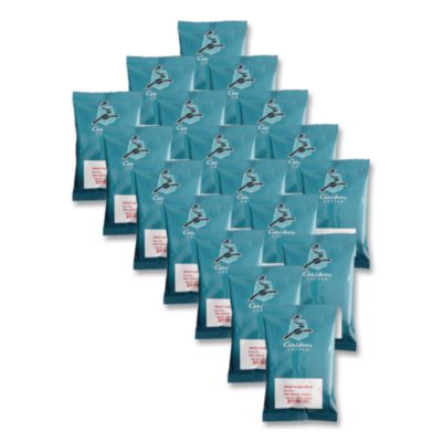 CCF008715 Decaf Caribou Blend Coffee Fractional Packs, 2.5 Oz, 18/carton