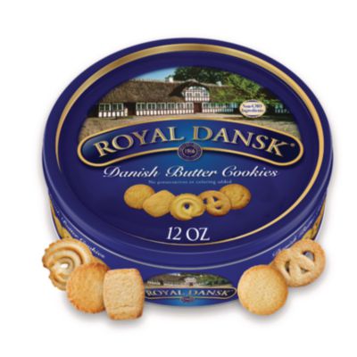 OFX53005 Cookies, Danish Butter, 12 Oz Tin DANSK COOKIE INDUSTRI A/S