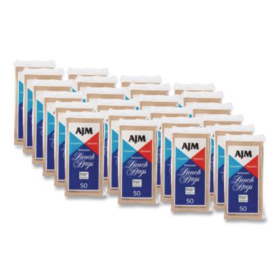 BAGLB24LAJ Standard Paper Lunch Bags, 5.13" x 3.13" x 10.38", Natural Kraft, 1,200/Carton
