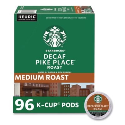 SBK011111161CT Pike Place Decaf Coffee K-Cups, 96/carton