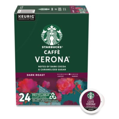 SBK011111160 Caffe Verona Coffee K-Cups Pack, 24/box KEURIG DR PEPPER