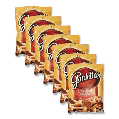 AVTSN14868 Gardetto's Snack Mix, Original Flavor, 5.5 Oz Bag, 7/box GENERAL MILLS