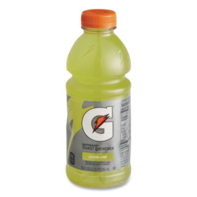 QKR28681 G-Series Perform 02 Thirst Quencher Lemon-Lime, 20 Oz Bottle, 24/carton