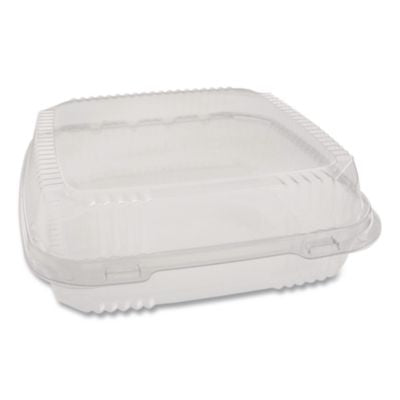 PCTYCI81110 ClearView SmartLock Hinged Lid Container, 9.22 x 8.88 x 2.91, Clear, Plastic, 200/Carton PACTIV EVERGREEN CORPORATION