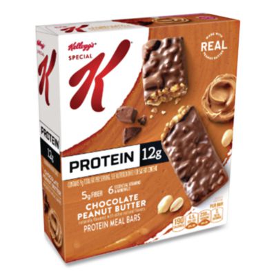 KEB29190 Special K Protein Meal Bar, Chocolate/peanut Butter, 1.59 Oz, 8/box KELLOGG'S