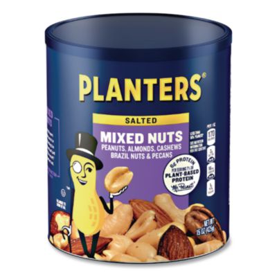 PTN01670 Mixed Nuts, 15 Oz Can KRAFT FOODS, INC