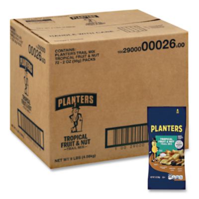 PTN00026 Trail Mix, Tropical Fruit And Nut, 2 Oz Bag, 72/carton KRAFT FOODS, INC