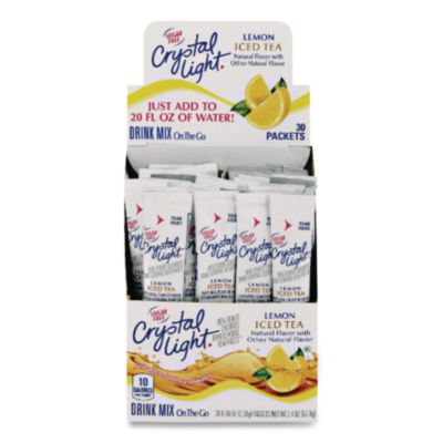 CRY00757 On the Go, Iced Tea, 0.16 oz Packets, 30/Box