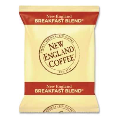 NCF026260 Coffee Portion Packs, Breakfast Blend, 2.5 Oz Pack, 24/box NEW ENGLAND COFFEE COMPANY