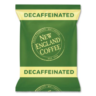 NCF026160 Coffee Portion Packs, Breakfast Blend Decaf, 2.5 Oz Pack, 24/box NEW ENGLAND COFFEE COMPANY