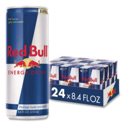 RDB99124 Energy Drink, Original Flavor, 8.4 Oz Can, 24/carton RED BULL GMBH