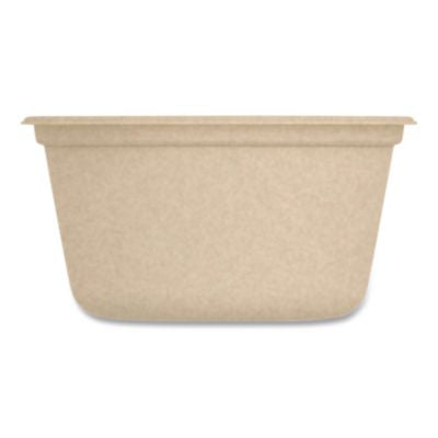 DCCPC2FBR Compostable Fiber Portion Containers, ProPlanet Seal, 2 oz, Natural, 2,500/Carton