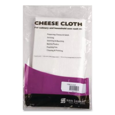SJMG10 Food Grade Cheese Cloth, 36" x 80 yd, White, 10/Carton