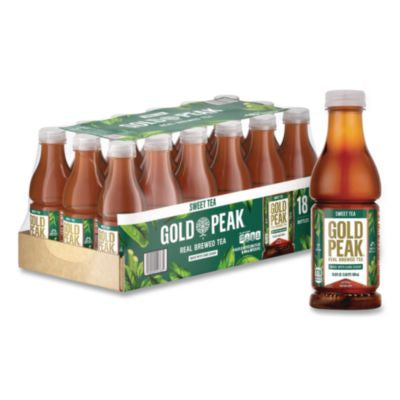 GRR22002678 Sweet Black Tea Bottles, 16.9 oz Bottle, 18/Carton