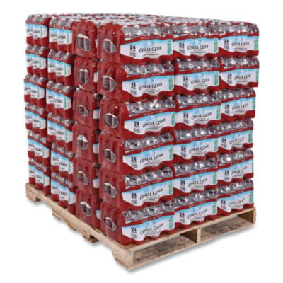 CGW24514 Alpine Spring Water, 16.9 oz Bottle, 24/Carton, 84 Cartons/Pallet CRYSTAL GEYSER WATER CO