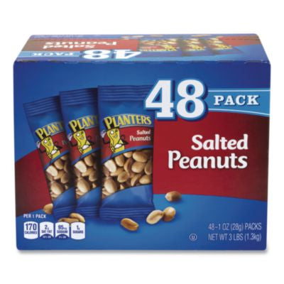 GRR22000760 Salted Peanuts, 1 oz Pack, 48/Box