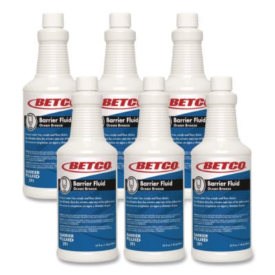 BET2917000 Barrier Fluid, Ocean Breeze Scent, 32 oz Bottle, 6/Carton BETCO CORPORATION